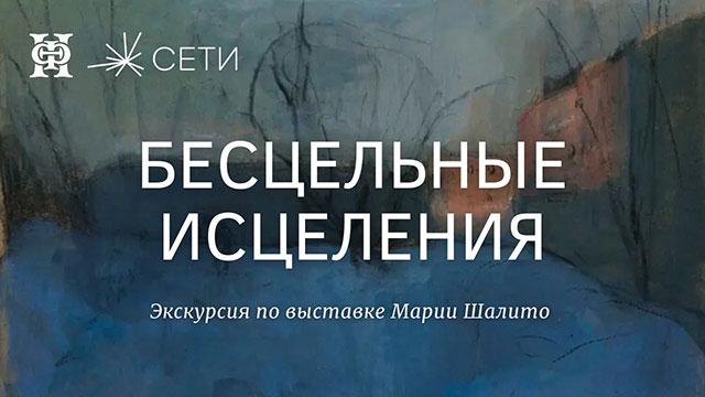 Экскурсия по выставке Марии Шалито «Бесцельные исцеления» с Анатолием Заславским