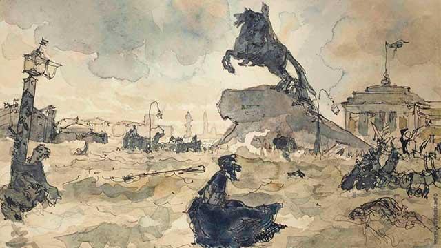 Пушкин в начале 30-х годов. Работа над «Медным всадником»