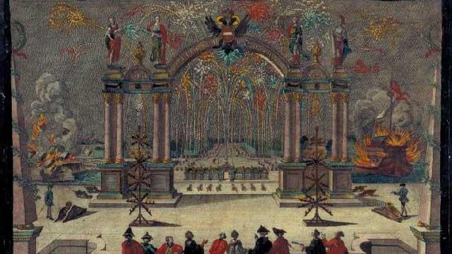 Огненные потехи. Фейерверки XVIII столетия