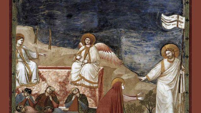 Фрески Капеллы дель Арена. «Распятие». «Оплакивание». «Noli me tangere»