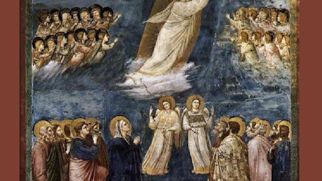 Фрески Капеллы дель Арена. «Noli me tangere». «Вознесение»